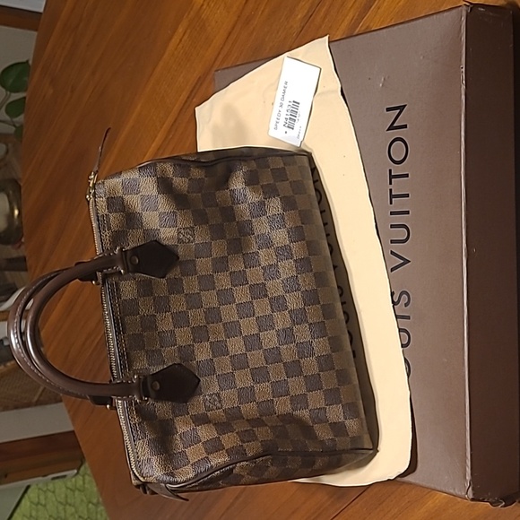 Authentic Louis Vuitton Damier Speedy 30 - Made in the USA - Picture 1 of 13